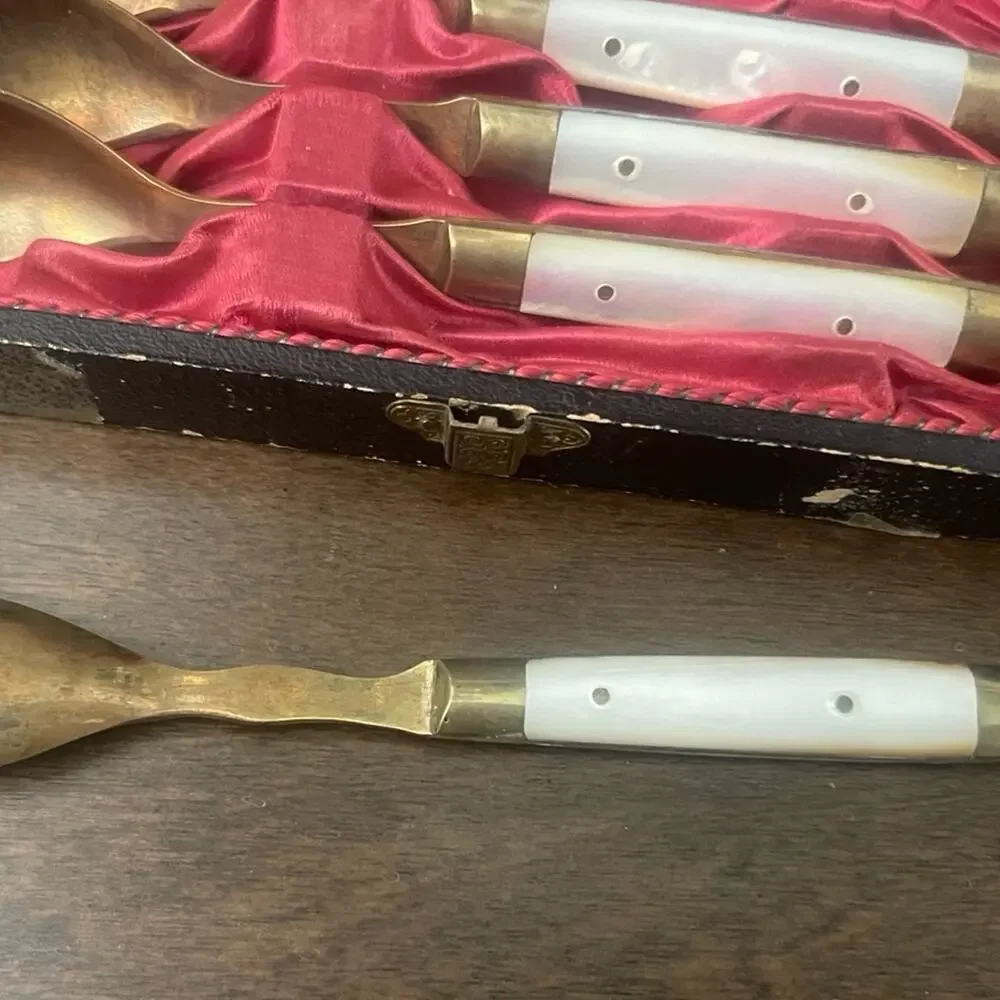 Antique Rivet set spoons